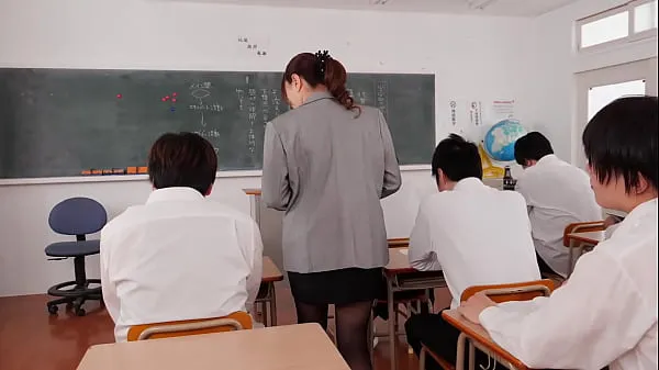 ใหญ่ Married Teacher Reiko Iwai Gets 10 Times More Wet In A Climax Class Where She Can't Speak ท่ออุ่น