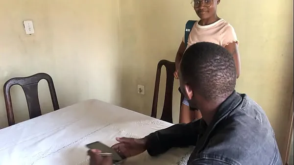 Ebony Student Takes Advantage Of Her Teacher During A Lesson أنبوب دافئ كبير
