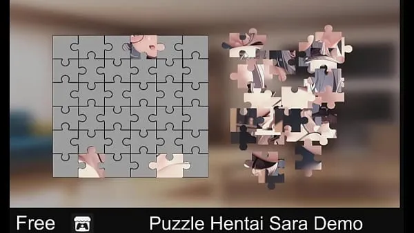 Puzzle Hentai Sara Demo Tabung hangat yang besar