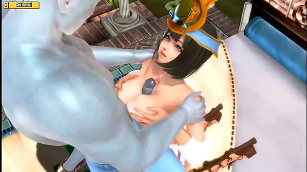 Big Hentai 3D ( HS23) - Cleopatra Queen and silver man warm Tube