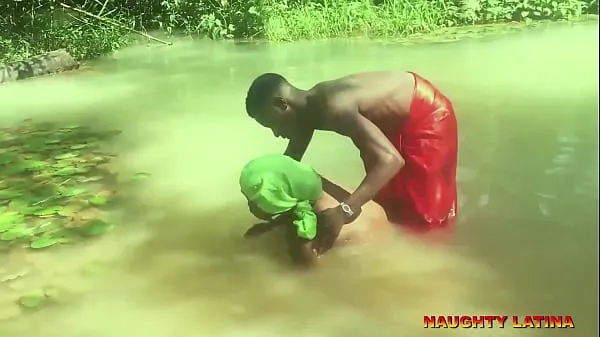 Grote EBONY AFRICAN WIFE FUCK HER PASTOR DURING WATER BAPTISM = FULL VIDEO ON XVIDEO RED warme buis