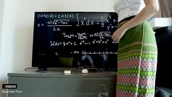 Myanmar Math Teacher Love Hardcore Sex أنبوب دافئ كبير