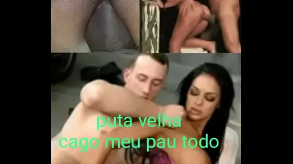 Grande Old bitch my dick all over tubo quente