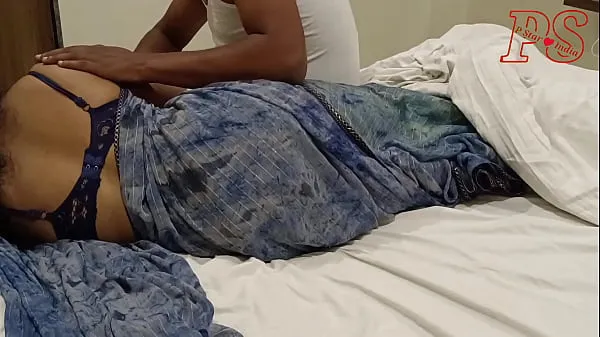 Big Girlfriend went late at home on girlfriend's birthday, got upset, then made her mood and did hardcore fuck in saree warm Tube