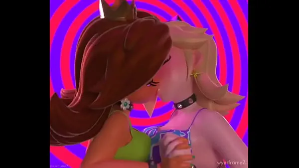 Stort Daisy & Rosalina Kissing varmt rør