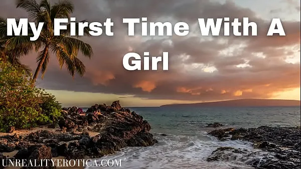 Stort My First Time Was On The Beach, A Girl On Girl Erotic Story varmt rør