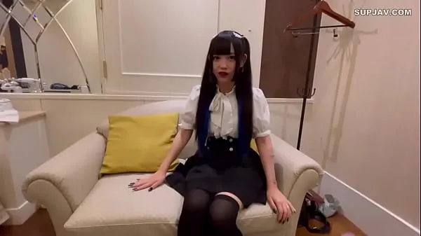 Suuri Cute Japanese goth girl sex- uncensored lämmin putki
