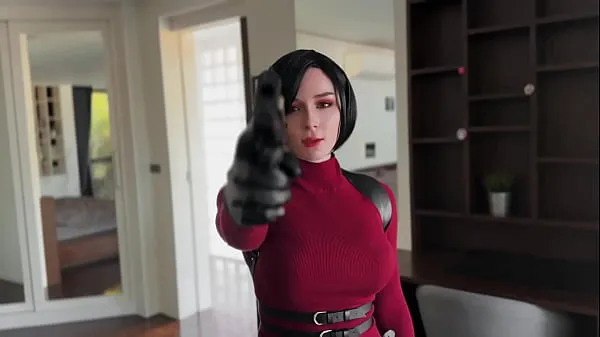 Duża Ada Wong from Resident Evil Couldn'T Resist The Temptation To Suck, Hard Fuck & Swallow Cum - Cosplay POV ciepła tuba