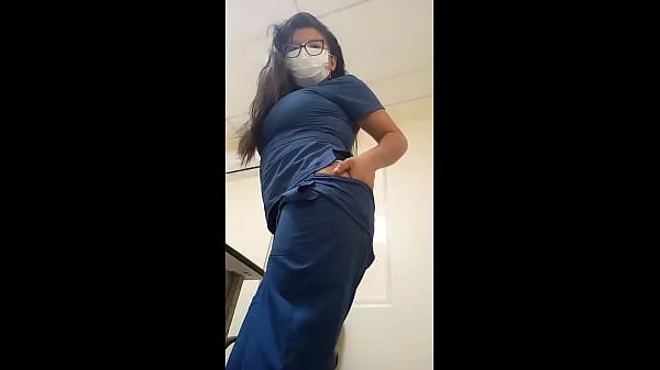大hospital nurse viral video!! he went to put a blister on the patient and they ended up fucking暖管
