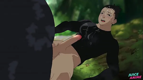 Velká It was just to rub the dick but I ended up getting fucked by Asuma Sensei teplá trubice