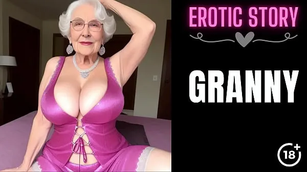 GRANNY Story] Threesome with a Hot Granny Part 1 Tiub hangat besar