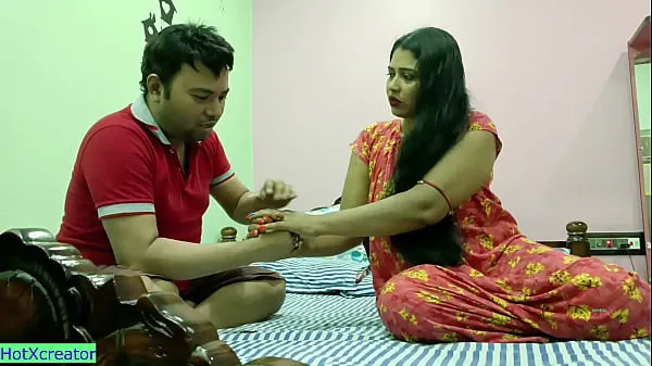 Suuri Desi Romantic Bhabhi Sex! Porokiya Sex lämmin putki