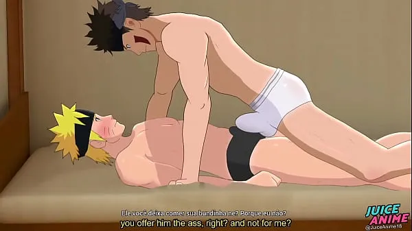 Kiba wants to make Naruto forget Sasuke - Gay Bara Yaoi Tabung hangat yang besar