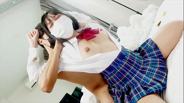 Große Japanisches Studentenmädchen unzensierter Hardcore-Fickwarme Röhre