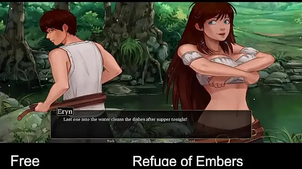 Gros Refuge of Embers (Free Steam Game) Visual Novel, Interactive Fiction tube chaud