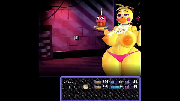 Grote Chica Hot Model In a Five nights at fuckboys fangame warme buis