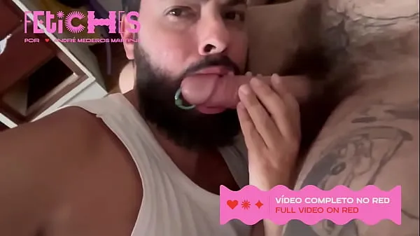 Big GENITAL PIERCING - dick sucking with piercing and body modification - full VIDEO on RED warm Tube
