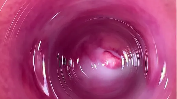 Big Camera deep inside Mia's tight vagina, the creamiest pussy ever warm Tube