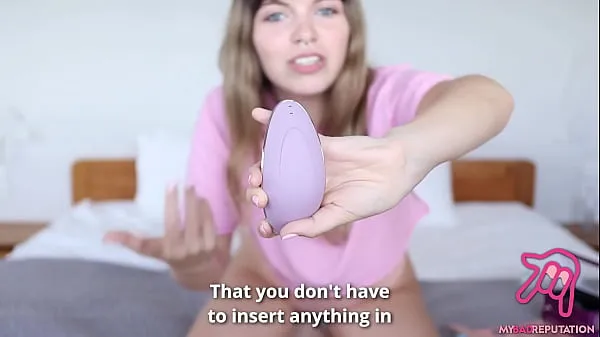 Grote 1st time Trying Air Pulse Clitoris Suction Toy - MyBadReputation warme buis