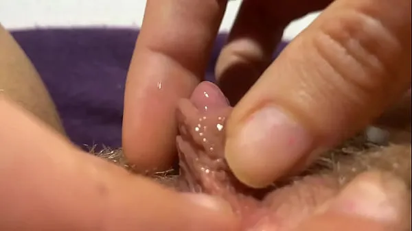 Big huge clit jerking orgasm extreme closeup warm Tube