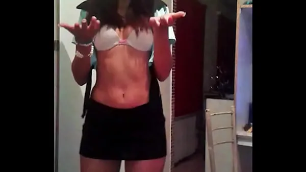 Stort I seduce my husband while dancing dressed as a police officer so he can fuck me varmt rør