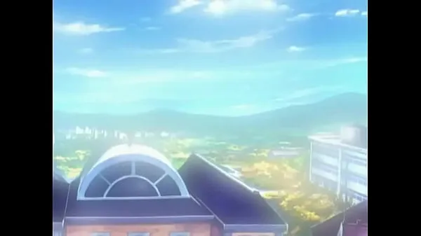 Veľká Hentai anime Sex on roof teplá trubica