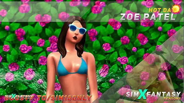 ใหญ่ Hot Day - ZoePatel - The Sims 4 ท่ออุ่น