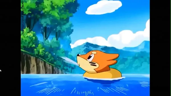 Pokèmon - Jessie topless squirted from Buizel Tabung hangat yang besar