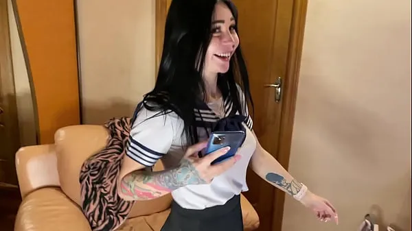 Big Russian girl laughing of small penis pic received warm Tube