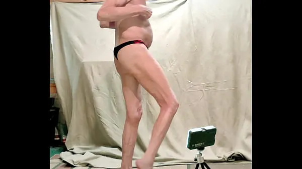 Veľká Nude Dance to show off my Bare Bottom teplá trubica