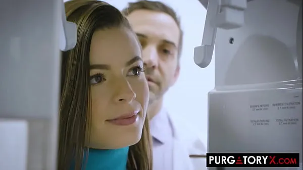 Duża Sexy little brunette gets fucked by her new dentist ciepła tuba