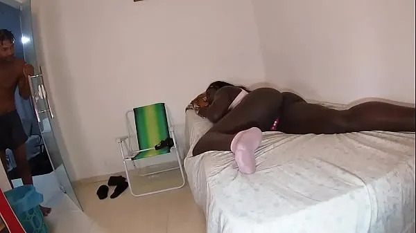 Big Negona Tired of the Trip and Already Got Cock in Her Pussy and Still Drinking the Cum | Fernanda Chocolatte - Joao O Safado warm Tube