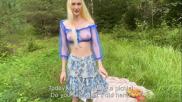 بڑی She Got a Creampie on a Picnic - Public Amateur Sex گرم ٹیوب