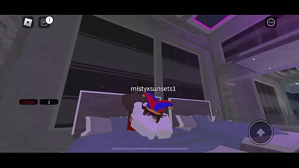 Big pomni gets pounded in roblox warm Tube