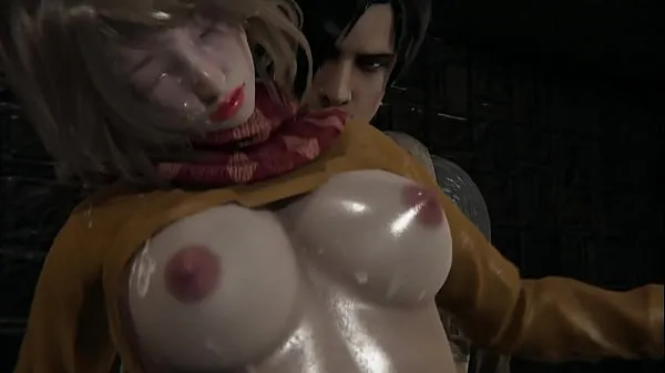 Stort Hentai Resident evil 4 remake Ashley l 3d animation varmt rör