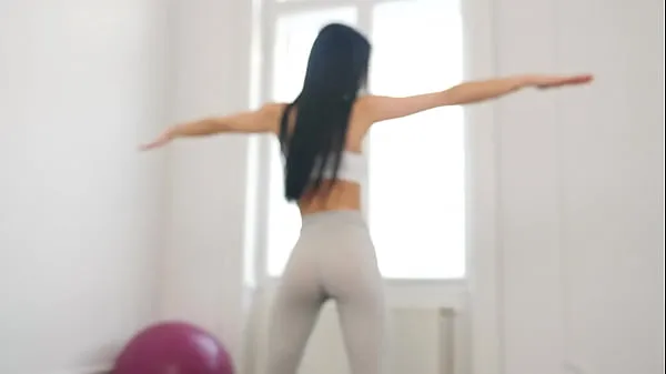Stort Fit18 - Simon Kitty - All Natural Big Tits Latvian Girl Has Gym Sex varmt rør