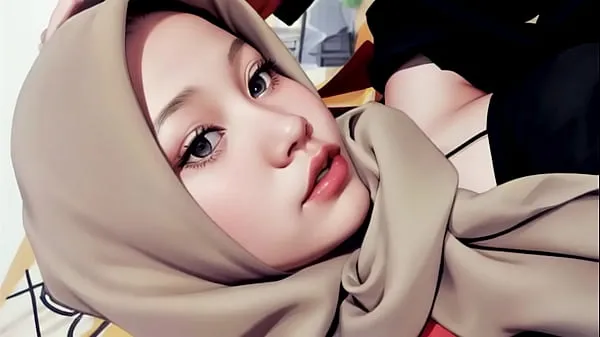 Duża Hijab lubricant jerking girlfriend newest ciepła tuba