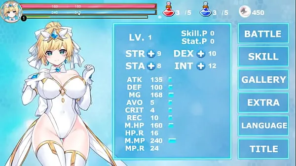 Stort Blonde princess having sex with men in Magical angel fairy princess new 2024 hentai game gameplay varmt rør