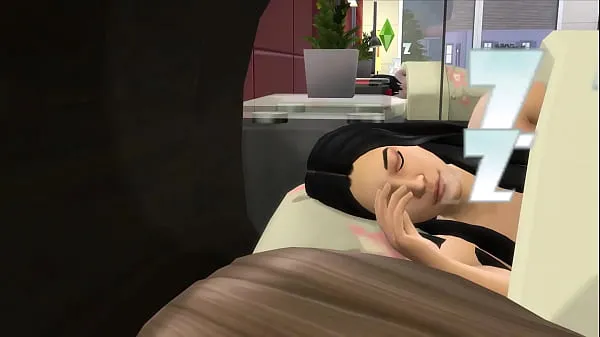 Suuri My NEW Roommate [The Sims 4] [FUTA] Part 2 lämmin putki