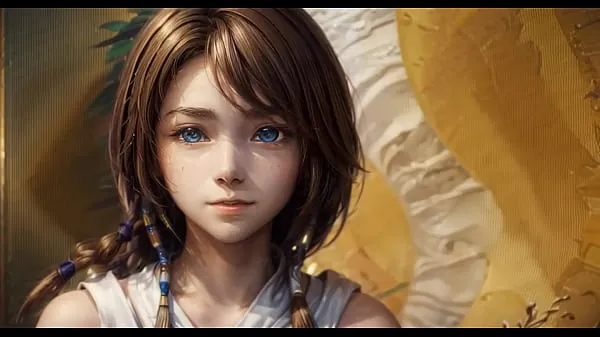 Suuri AI generated Yuna | Final Fantasy X lämmin putki