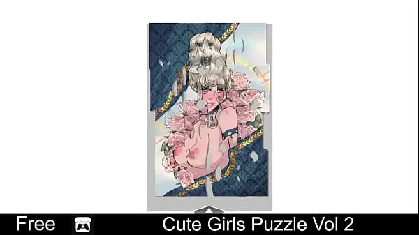 Cute Girls Puzzle Vol 2 (free game itchio) Puzzle, Adult, Anime, Arcade, Casual, Erotic, Hentai, NSFW, Short, Singleplayer Tiub hangat besar
