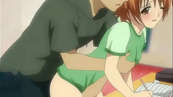 Suuri Older Stepbrother Touching her StepSister While she Studies - Uncensored Hentai lämmin putki