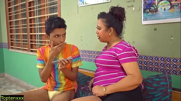 Indian Teen Boy fucks his Stepsister! Viral Taboo Sex Tiub hangat besar