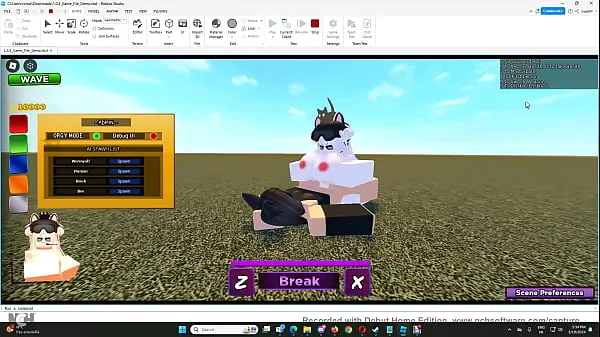 Grote Whorblox first try (pretty glitchy warme buis