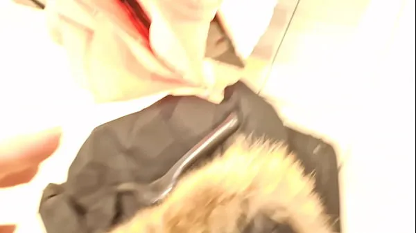 Stort Your Italian stepmom's super hairy pussy in the clothing store varmt rør