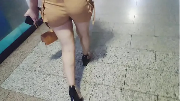 Stort Meeting at the mall ends with a fuck at home with a stranger and a cute Latin girl varmt rør