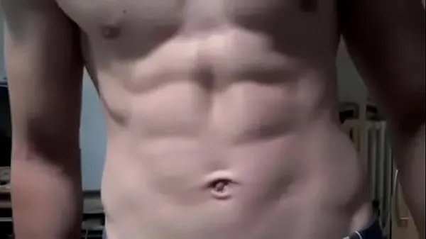 MY SEXY MUSCLE ABS VIDEO 4 أنبوب دافئ كبير