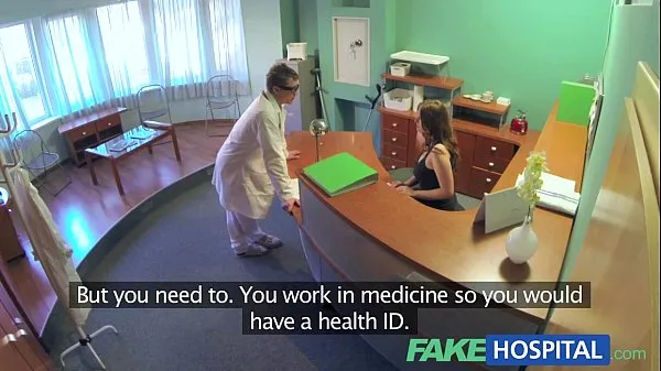 Büyük FakeHospital Doctors compulasory health check sıcak Tüp