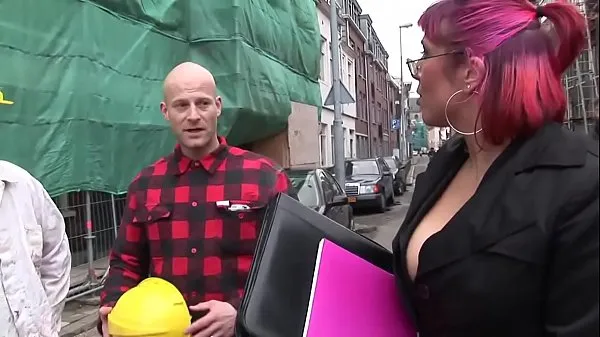 Stort belgian bitch construction bolt fuck varmt rør