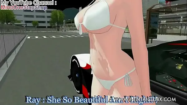 Grote anime Anime Girl Fight Ryona Hentai BallBusting MMD warme buis